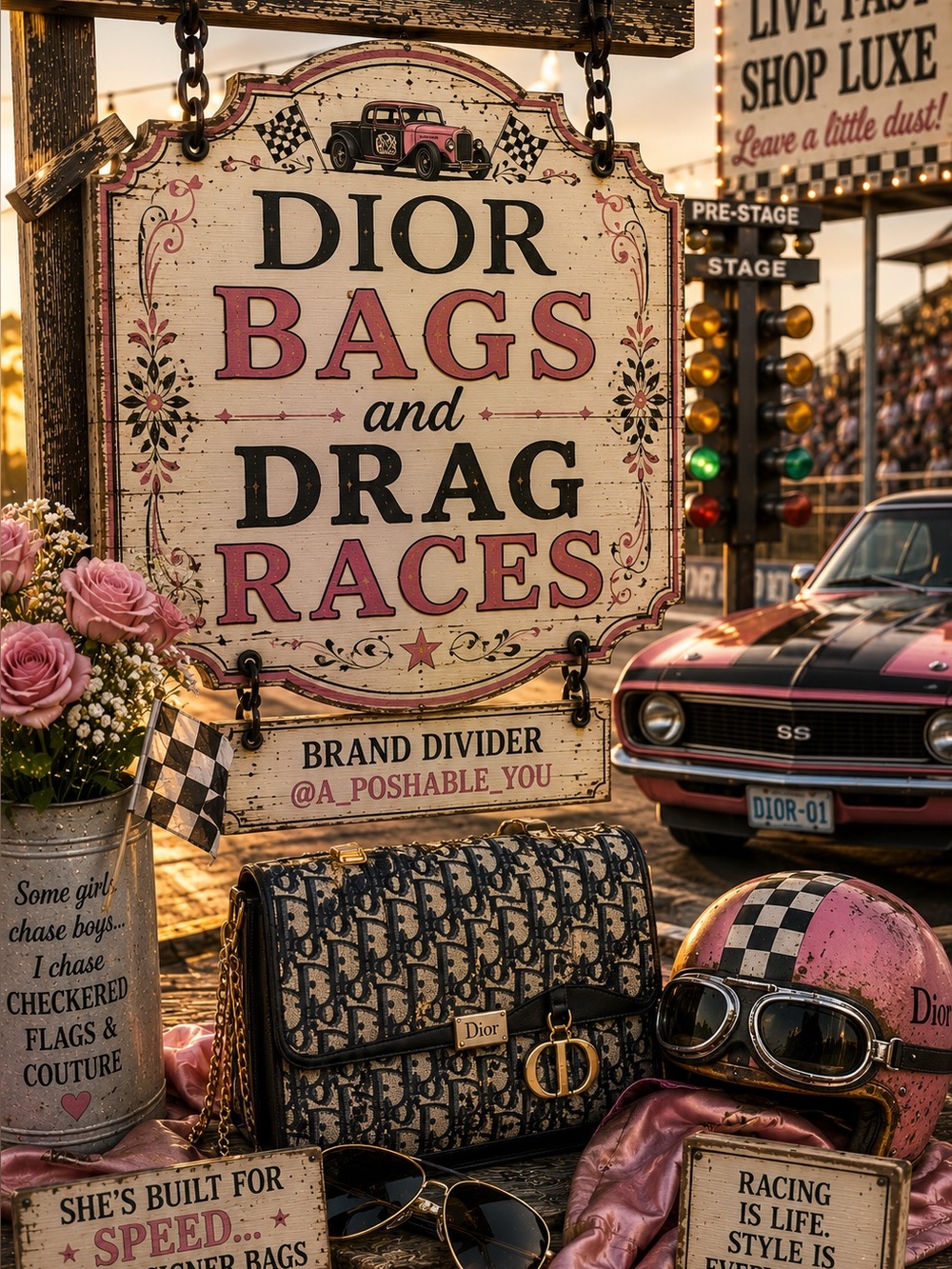 Christian Dior Section Divider